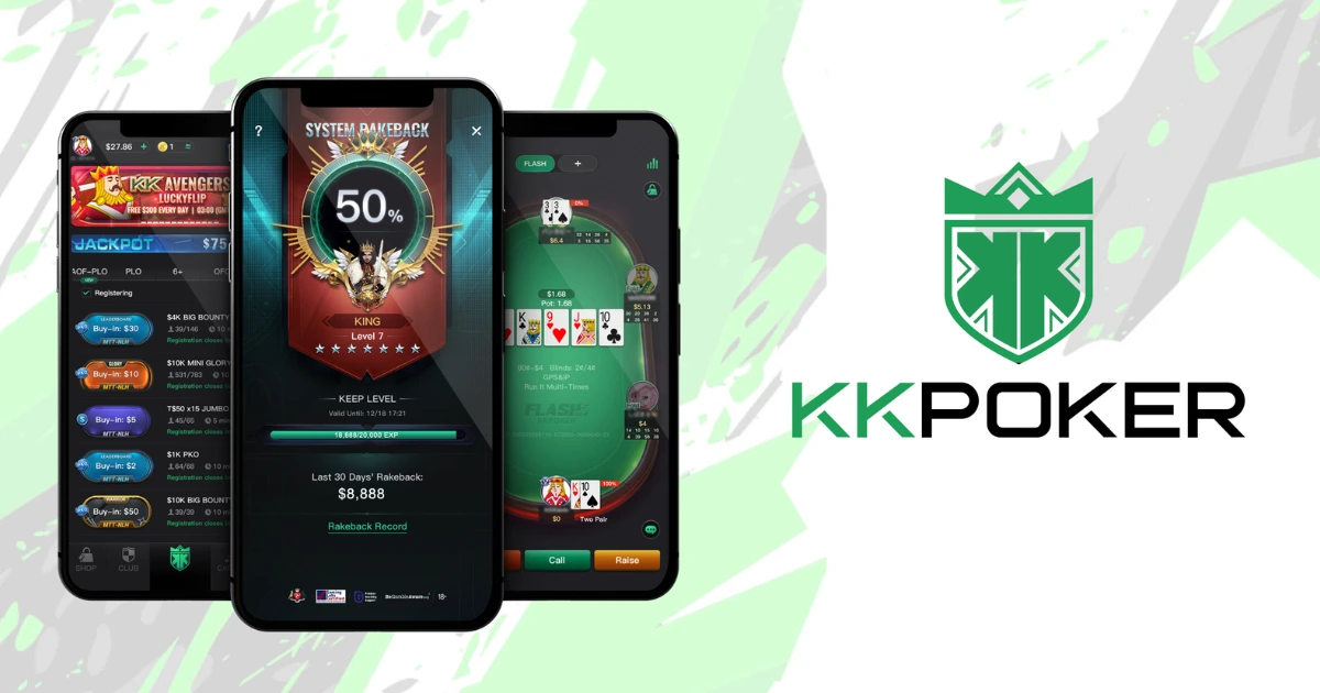 Learn About KKPoker Here. Games, Bonuses, Software, Rakeback, and More.