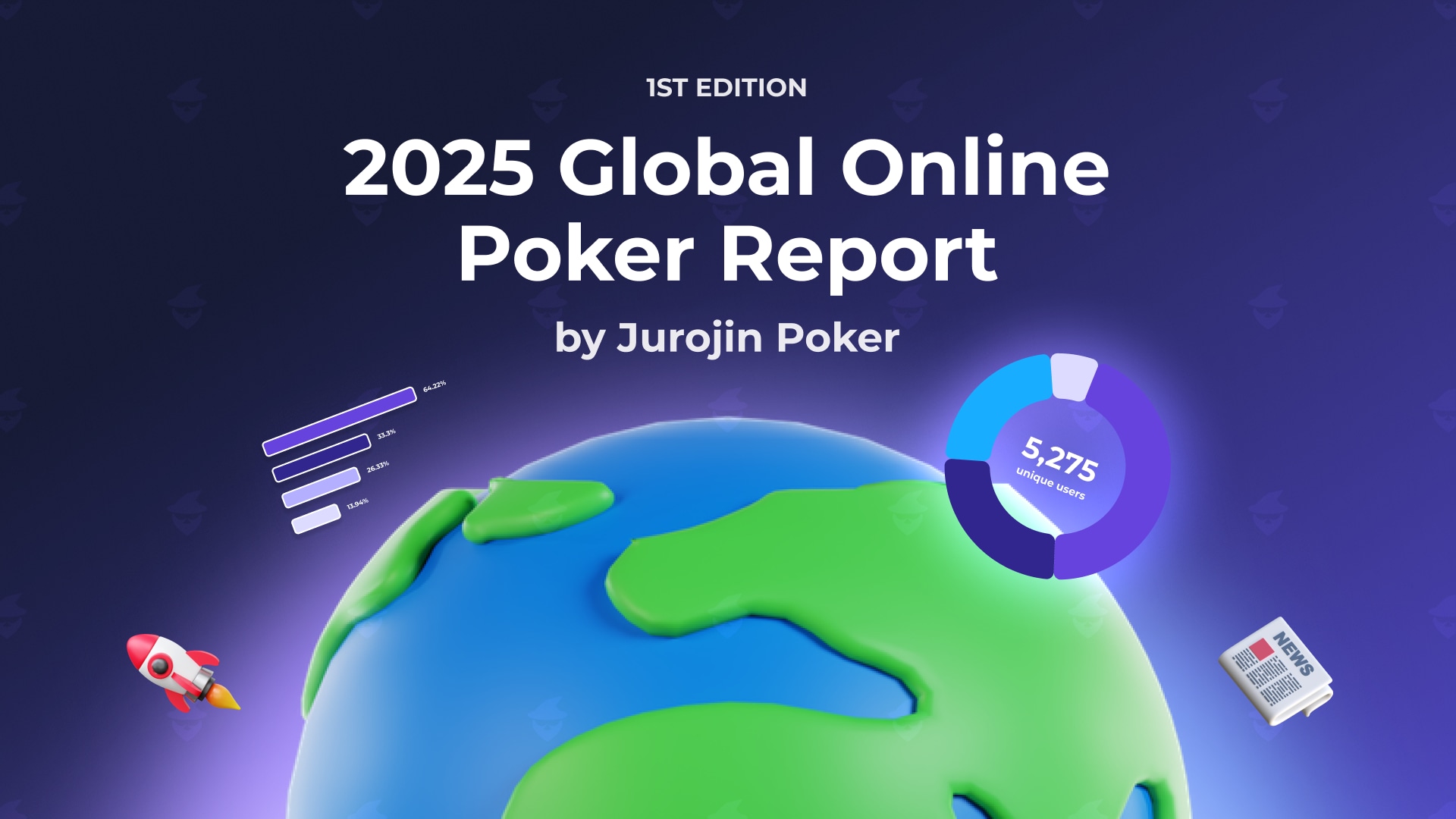Discover Online Poker Statistics & Insights from Jurojin’s Global Online Poker Report 2025. Click to Read.