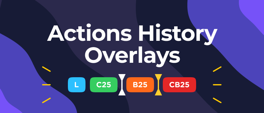 Use Actions History Overlays on your Poker Tables!