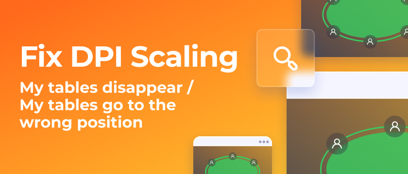 Fix Table Dissapear or Wrong Positioning [Fix DPI Scaling]