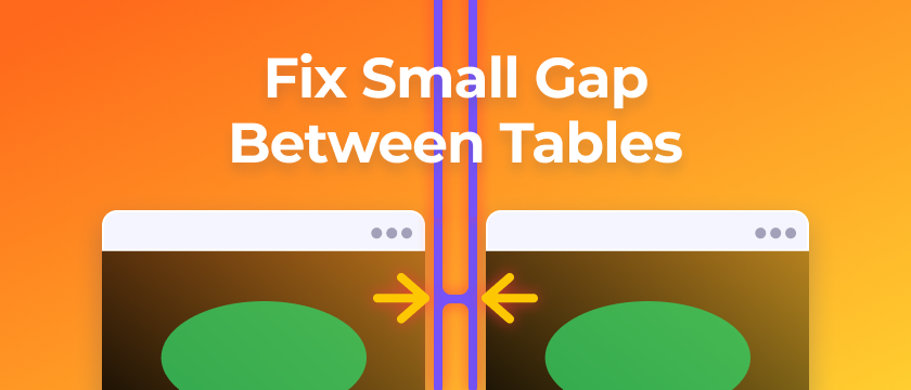 How to Fix Small Gap Between Poker Tables