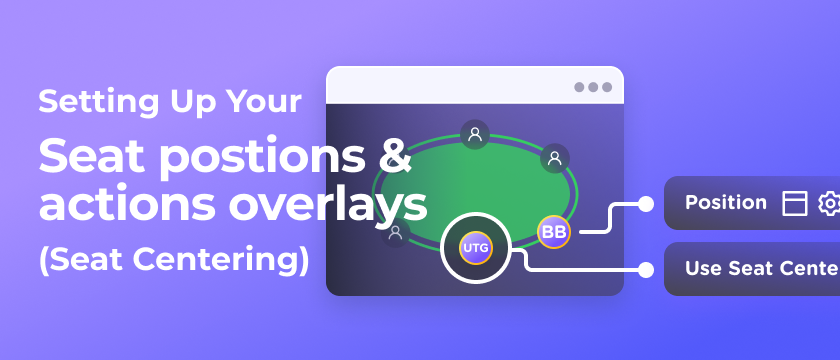 Setting up your seat postions and actions overlays (Seat Centering)